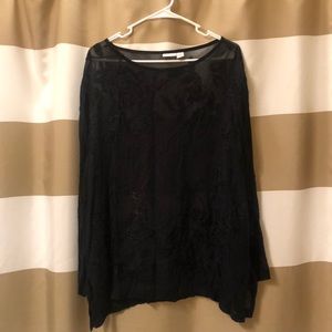 Chico's Design Sheer Shirt